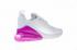 Nike Air Max 270 Vit Lila Athletic Shoes AH6789-106