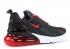 sepatu Nike W Air Max 270 Oil Grey Turquois Black Red AH6789-003