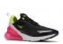 Nike Womens Air Max 270 Black Cyber Pink Rise CI5770-001