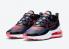 Nike Mujeres Air Max 270 React SE Midnight Navy Crimson Pink Negro CK6929-400
