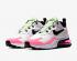 Nike 女式 Air Max 270 React White Hyper Pink Blast Black CJ0619-101