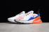 Womens Nike Max 270 FIFA World Cup Russia 2018 White Racer Blue Unvrsty Red AQ7982 406