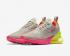 ženske tekaške copate Nike Air Max 270 Neon Tan Volt Pink AH6789-005