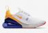 γυναικεία Nike Air Max 270 Phillippines White Laser Orange Hyper Violet AH6789-105