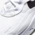 Femei Nike Air Max 270 React White Negru Metallic Silver CL3899-101