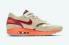 Clot x Nike Air Max 1 Kiss of Death 2021 Net Deep Red Orange DD1870-100, 신발, 운동화를