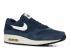 Nike Air Max 1 Armory Navy Sail 黑色 AH8145-401