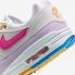 Nike Air Max 1 Mismatched Swooshes Alchemy Pink Photo Blue Sundial HF5071-100