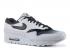 Nike Air Max 1 Premium Grey Gradient Toe Platinum Wolf Pure Black Antracite 875844-003