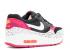 Nike Air Max 1 Print Black Fireberry Pink Pow White 528898-002