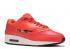 Nike Feminino Air Max 1 Se Bright Crimson 881101-602