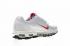 Damen Nike Air Max 1 Leder OG Triple Weiß Rot Schuhe 309726-800