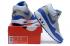 Nike Air Max 1 Mid White Light Grey Royal Blue Sepatu Lari Pria Sepatu Gaya Hidup 685192-004