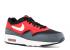 Nike Air Max 1 Essential Black Action Red White 537383-602