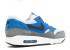 Nike Air Max 1 Essential Cobalt Grigio Scuro Hyper Nero 537383-404