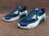 Nike Air Max 1 Ultra 2.0 Essential Navy White Gold Men Shoes 875695-401