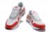 Nike Air Max 1 Ultra Essential รองเท้าวิ่งผู้ชายสีเทาสีแดงสี OG 819476-006