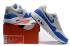 tênis de corrida Nike Air Max 1 Ultra Essential Branco Azul AM1 DS 819476-114