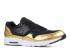 Nike W Air Max 1 Ultra Ess Prm Nfl Superbowl สีขาว สีดำ Gold Metallic 839475-081