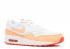 Mujeres Air Max 1 Essential White Sunset Hot Lava Glow 599820-114