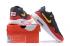 Nike Air Max 1 Ultra Flyknit Hombres Zapatos para correr Negro Rojo Naranja 843384-013