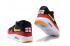Nike Air Max 1 Ultra Flyknit Chaussures de course pour hommes Noir Rouge Orange 843384-013