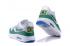 Nike Air Max 1 Ultra Flyknit Chaussures de course pour hommes Vert Gris Blanc Bleu 843384-011