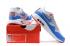 Nike Air Max 1 Ultra Flyknit pánske bežecké topánky Foto Modrá Sivá Červená Biela 843384-010