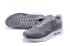 Nike Air Max 1 Ultra Flyknit נעלי גברים וולף אפור אפור כהה לבן 843384-001