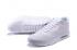Nike Air Max 1 Ultra Flyknit Sepatu Lari Gaya Hidup Pria Wanita Triple White 843384-006