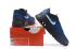 Nike Air Max 1 Ultra Flyknit USA Obsidian Olympic Navy Black Sepatu Lari Pria Sepatu Kets 843384-401