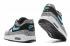 tênis de corrida unissex Nike Air Max 87 cinza preto azul branco 908366-001