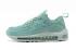 Nike Air Max 90+97 Running Shoes Women Light Blue White