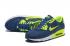 Boty Nike Air Max 90 DMB QS Check In Running Liftstyle Dark Blue Flu Green 813152-617