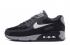 Nike Air Max 90 經典黑色碳灰色男士跑步鞋 537384-063