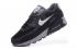 Nike Air Max 90 Classic fekete szénszürke férfi futócipőt 537384-063