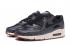 Sepatu Lari Wanita Pola Matte Rumput Hitam Klasik Nike Air Max 90 443817-010