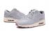 Sepatu Lari Wanita Pola Matte Rumput Abu-abu Klasik Nike Air Max 90 443817-011