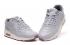 Giày chạy bộ nữ Nike Air Max 90 Classic màu xám cỏ mờ 443817-011