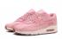 Nike Air Max 90 Classic rosa Grass mate patrón mujeres zapatos para correr 443817-600