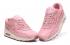 Nike Air Max 90 Classic pink Grass matte pattern รองเท้าวิ่งผู้หญิง 443817-600