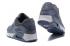 Nike Air Max 90 blå grå hvide løbesko til mænd 537394-116