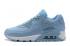 męskie buty do biegania Nike Air Max 90 niebiesko-białe 537394-113