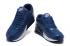 Nike Air Max 90 zapatos para correr blancos y azules profundos 537394-115