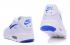 Nike Air Max 90 Fireflies Glow Chaussures de course pour hommes Blanc Royal Bleu 819474-700