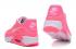 Nike Air Max 90 Fireflies Glow 女式跑步鞋 BR 粉紅色白色 819474-010