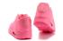 женские туфли Nike Air Max 90 Hyperfuse QS, розово-красные, ко Дню независимости, 4 июля, 613841-666