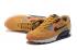Nike Air Max 90 LTHR желтый карбоновый серый оранжевый желтый Мужские кроссовки 683282-021