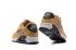Sepatu Lari Pria Nike Air Max 90 LTHR Kuning Karbon Abu-abu Oranye Kuning 683282-021