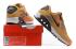 Nike Air Max 90 LTHR 黃色碳灰橙黃色男士跑步鞋 683282-021